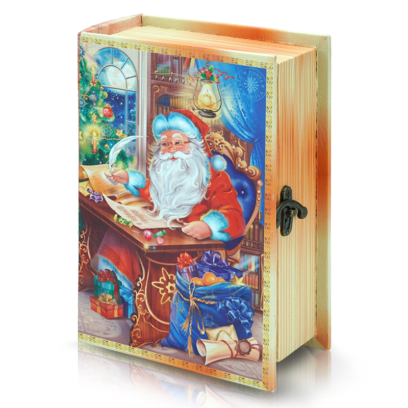 сладкий новогодний подарок Книга письмо Деда Мороза